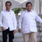 Presiden Jokowi dengan Menteri Pertahanan Prabowo Subianto. (Dok. Setkab.go.id) 
