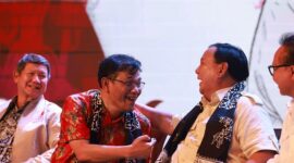 Hadiri Deklarasi Prabowo – Budiman Bersatu, Prabowo: Persatuan Diwujudkan untuk Capai Indonesia Emas