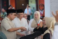 Sekjen Partai Gerindra Ahmad Muzani pada deklarasi dukungan kepada bakal calon presiden Prabowo Subianto di Kota Bandung, Jawa Barat. (Instagram.com/@ahmadmuzani)
