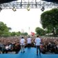 Acara deklarasi dukungan untuk Prabowo-Gibran di Lapangan Banteng, Pasar Baru, Jakarta. (Dok. TKN Prabowo Gibran)

