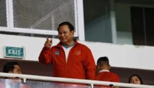 Prabowo Subianto mendoakan kemenangan TimNas Indonesia U-23 jelang berlaga melawan Korea Selatan pada babak perempat final Piala Asia U-23 tahun 2024 di Doha, Qatar. (Dok. Prabowosubianto.com)