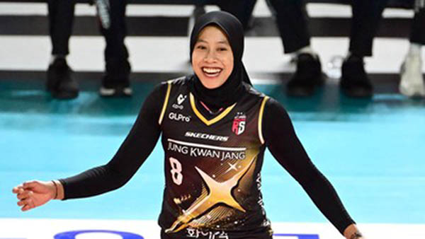 Megawati Hangesti Pertiwi atlet voli putri terbaik dunia.