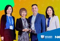 Mouser Electronics Raih Penghargaan Top Customer Count Asia 2025 dari NXP untuk Pertama Kalinya