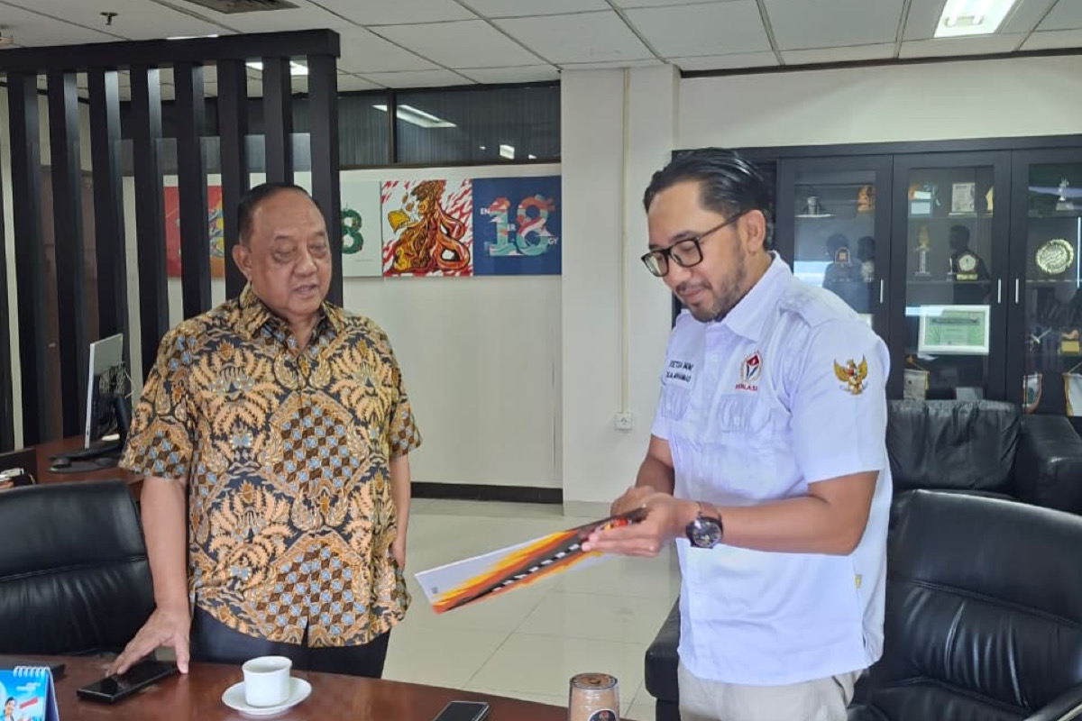 Kerja Nyata KONI mendukung Dunia Layangan Aduan Bersama PERLASI