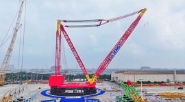 XCMG Luncurkan Ring Crane 14.000 Ton Pertama di Dunia, Inovasi Baru dalam Ultra-Heavy Lifting