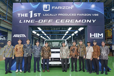 Farizon Resmikan Pabrik Perakitan Kendaraan Niaga Pertama di Luar Negeri yang Berlokasi di Indonesia, V8E Hasil Rakitan Lokal Mulai Diproduksi