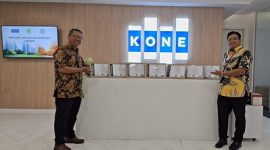KONE Indonesia menetapkan standar baru di industri sebagai perusahaan pertama yang meraih  Sertifikasi Green Label Platinum
