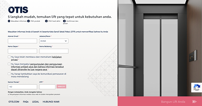 Pemilik Rumah di Indonesia Kini Dapat Mengonfigurasi Homelift Otis dan Mendapatkan Estimasi Harga Secara Online