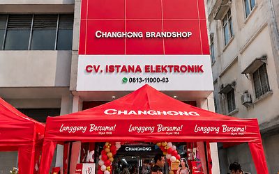 Changhong Indonesia Buka Gerai Perdana di Palembang, Perkuat Ekspansi dengan Strategi Peralatan Rumah Tangga Terintegrasi